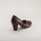 Marilyn Vintage Pumps Wide (Brown)