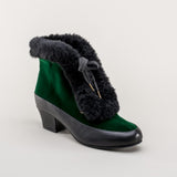 Alpen Retro Winter Booties (Emerald/Black)
