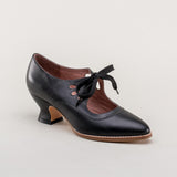 Gibson Edwardian Leather Shoes (Black)